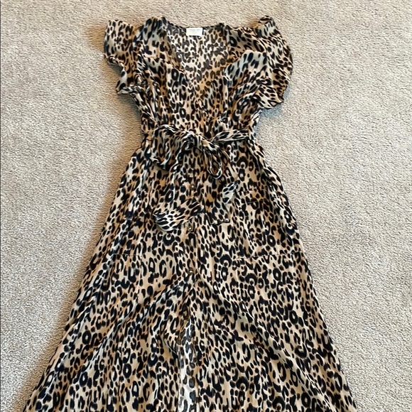 Sienna Sky Animal Print Midi Dress - Picture 3 of 6